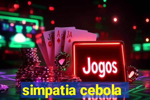 simpatia cebola